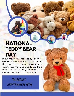 National Teddy Bear Day Flyer